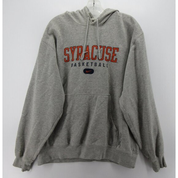 VINTAGE Syracuse Orange Basketball Sweatshirt Large Nike Center Swoosh* - Picture 1 of 14